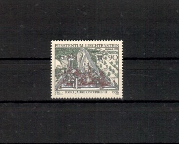 Liechtenstein Michelnummer 1137 postfrisch Liechtenstein Michelnummer 1137 postfrisch