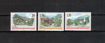 Liechtenstein Michelnummer 1148 - 1150 postfrisch Liechtenstein Michelnummer 1148 - 1150 postfrisch