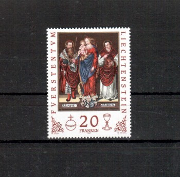 Liechtenstein Michelnummer 1151 postfrisch Liechtenstein Michelnummer 1151 postfrisch