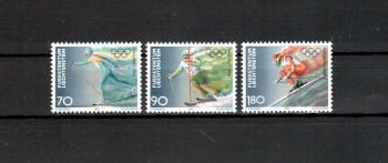 Liechtenstein Michelnummer 1162 - 1164 postfrisch Liechtenstein Michelnummer 1162 - 1164 postfrisch