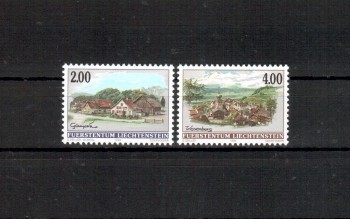 Liechtenstein Michelnummer 1177 - 1178 postfrisch