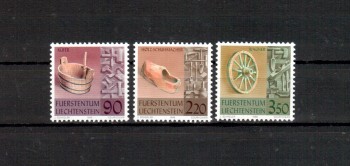 Liechtenstein Michelnummer 1180 - 1182 postfrisch