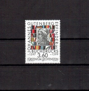Liechtenstein Michelnummer 1223 postfrisch