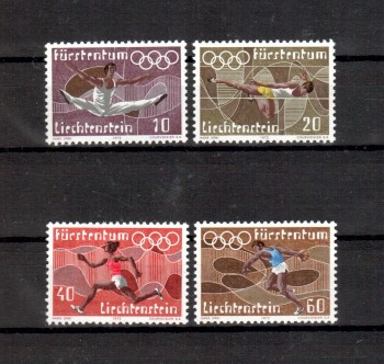 Liechtenstein Michelnummer 556 - 559 postfrisch Liechtenstein Michelnummer 556 - 559 postfrisch