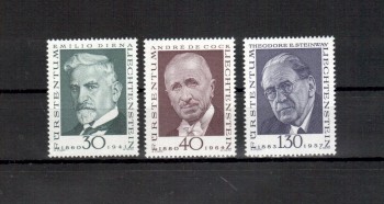 Liechtenstein Michelnummer 570 - 572 postfrisch Liechtenstein Michelnummer 570 - 572 postfrisch