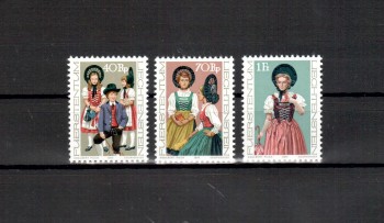 Liechtenstein Michelnummer 684 - 686 postfrisch