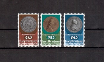 Liechtenstein Michelnummer 710 - 712 postfrisch