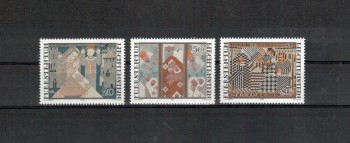 Liechtenstein Michelnummer 738 - 740 postfrisch