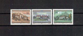 Liechtenstein Michelnummer 868 - 870 postfrisch