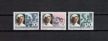 Liechtenstein Michelnummer 875 - 877 postfrisch