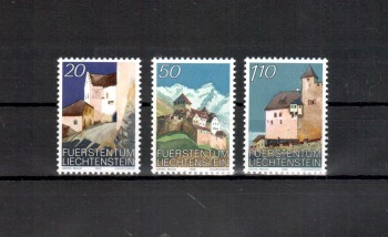 Liechtenstein Michelnummer 896 - 898 postfrisch