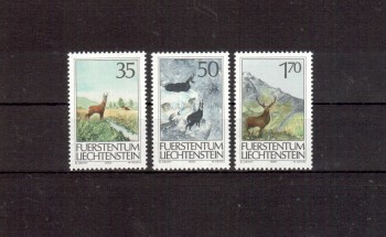 Liechtenstein Michelnummer 907 - 909 postfrisch