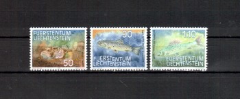 Liechtenstein Michelnummer 922 - 924 postfrisch Liechtenstein Michelnummer 922 - 924 postfrisch