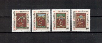 Liechtenstein Michelnummer 930 - 933 postfrisch Liechtenstein Michelnummer 930 - 933 postfrisch