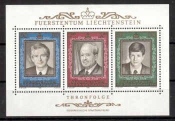 Liechtenstein Michelnummer 942 - 944 postfrisch