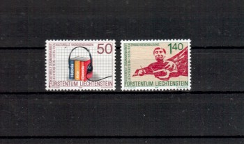 Liechtenstein Michelnummer 945 - 946 postfrisch