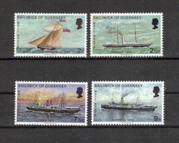 Guernsey Michelnummer 62 - 65 postfrisch