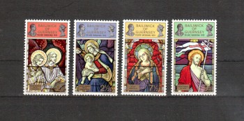 Guernsey Michelnummer 71 - 74 postfrisch