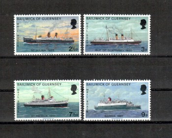 Guernsey Michelnummer 75 - 78 postfrisch