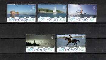 Guernsey Michelnummer 1053 - 1057 postfrisch Guernsey Michelnummer 1053 - 1057 postfrisch