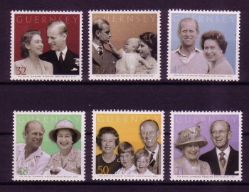 Guernsey Michelnummer 1145 - 1150 postfrisch
