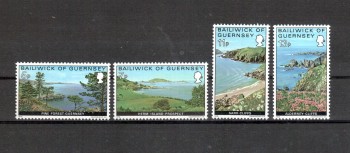 Guernsey Michelnummer 137 - 140 postfrisch