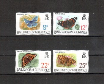 Guernsey Michelnummer 218 - 221 postfrisch Guernsey Michelnummer 218 - 221 postfrisch