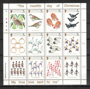 Guernsey Michelnummer 298 - 309 postfrisch