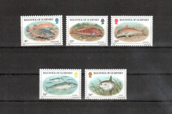 Guernsey Michelnummer 314 - 318 postfrisch