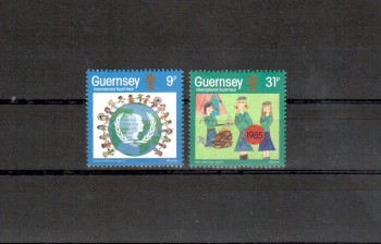 Guernsey Michelnummer 320 - 321 postfrisch