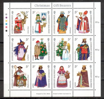 Guernsey Michelnummer 340 - 351 postfrisch