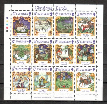 Guernsey Michelnummer 373 - 384 postfrisch