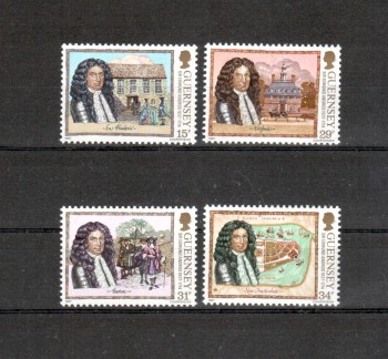 Guernsey Michelnummer 393 - 396 postfrisch