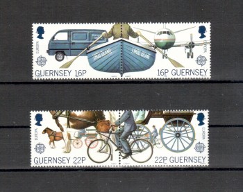 Guernsey Michelnummer 417 - 420 postfrisch