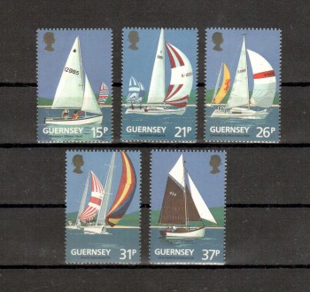 Guernsey Michelnummer 522 - 526 postfrisch