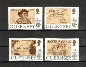 Guernsey Michelnummer 549 - 552 postfrisch