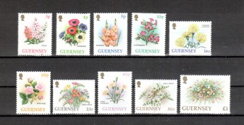 Guernsey Michelnummer 557 - 566 postfrisch