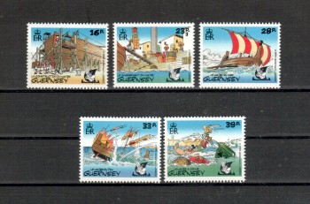 Guernsey Michelnummer 568 - 572 postfrisch