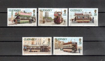 Guernsey Michelnummer 573 - 577 postfrisch