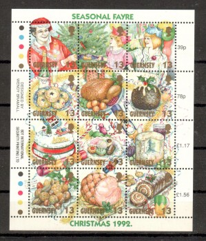 Guernsey Michelnummer 578 - 589 postfrisch