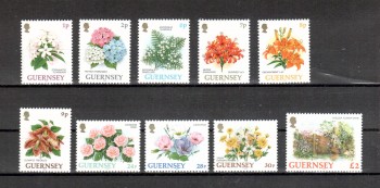 Guernsey Michelnummer 598 - 607 postfrisch