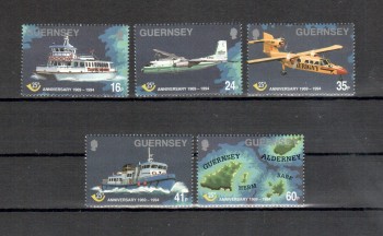 Guernsey Michelnummer 645 - 649 postfrisch