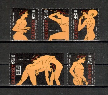 Guernsey Michelnummer 703 - 707 postfrisch