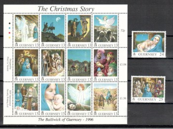 Guernsey Michelnummer 713 - 726 postfrisch