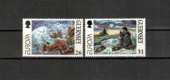 Guernsey Michelnummer 734 - 735 postfrisch