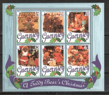 Guernsey Michelnummer 747 - 752 Block 20 postfrisch