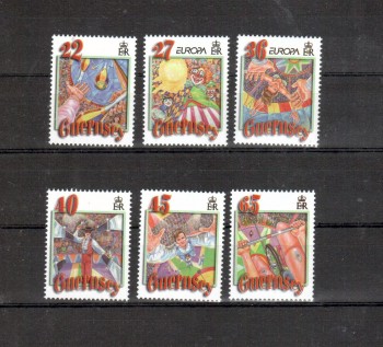 Guernsey Michelnummer 913 - 918 postfrisch