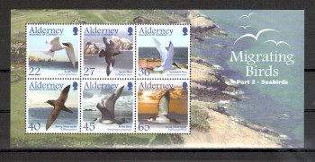 Alderney Michelnummer 212 - 217 Block 14 postfrisch Alderney Michelnummer 212 - 217 Block 14 postfrisch