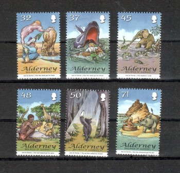 Alderney Michelnummer 314 - 319 postfrisch Alderney Michelnummer 314 - 319 postfrisch