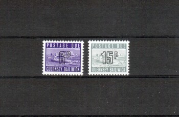Guernsey Michelnummer Porto 16 - 17 postfrisch
